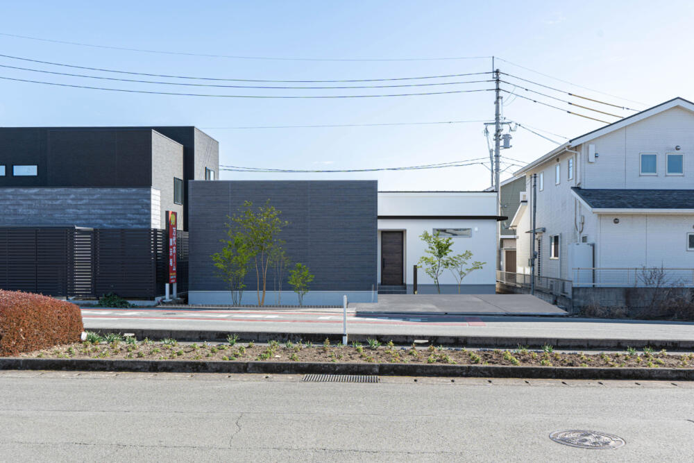 熊本県熊本市南区にある、株式会社オーリック建設万代ホーム熊本のモデルハウス。